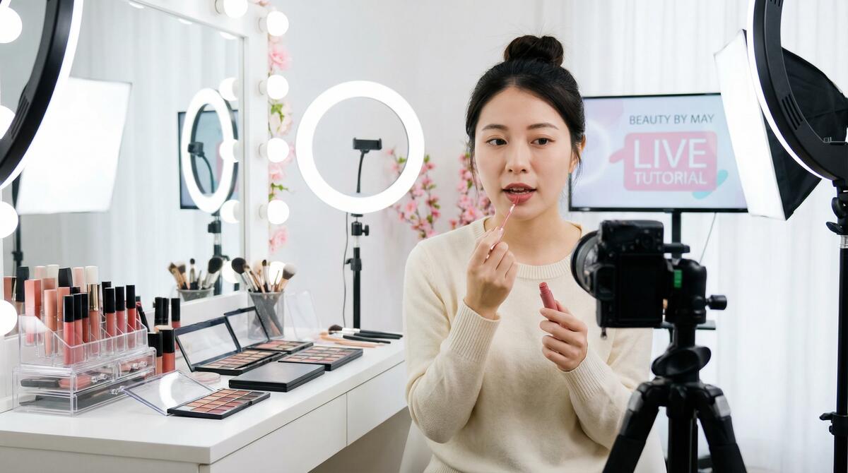 糖心vlog美妆教程